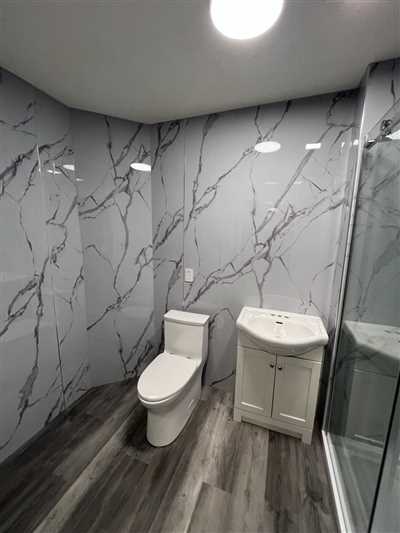 Laundry to Bathroom Conversion