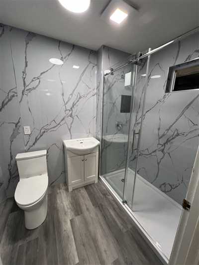Laundry to Bathroom Conversion