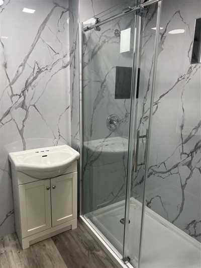 Laundry to Bathroom Conversion